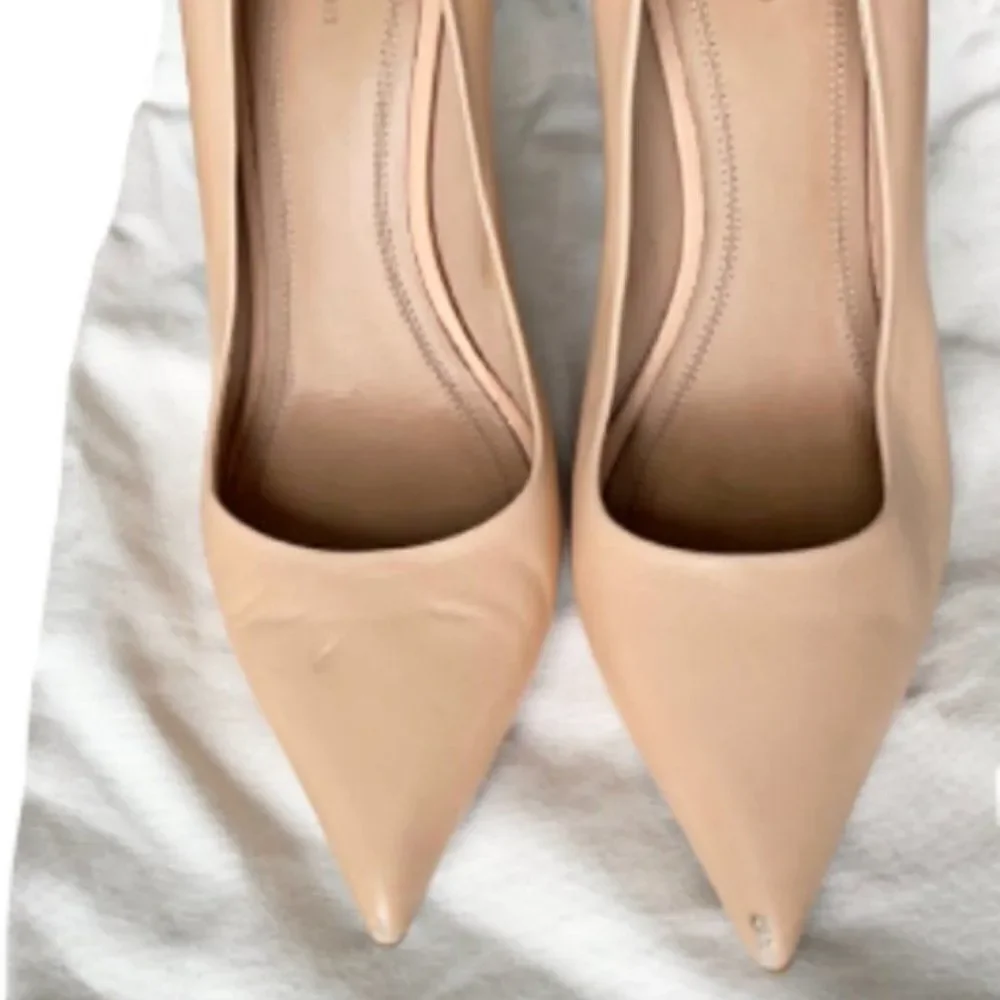 ‎Celine nude light pink heels stilettos